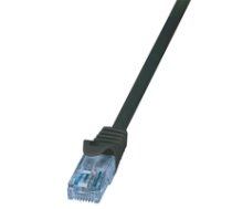 LOGILINK - Patch Cable Cat.6A 10GE Home U/UTP EconLine black 1 00m ( CP3033U CP3033U CP3033U ) kabelis  vads