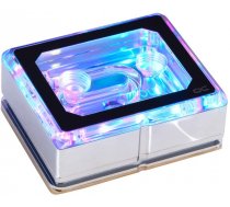 Alphacool Eisblock XPX Aurora Pro CPU - Plexi Chrome Digital RGB ( 12951 12951 ) ūdens dzesēšanas sistēmas piederumi