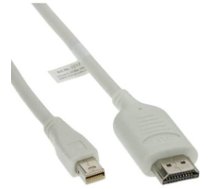 InLine Mini DisplayPort zu HDMI Konverter Kabel inkl. Audio 5m - ( 17175I 17175I 17175I ) kabelis video  audio