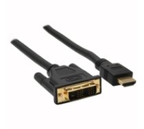 InLine HDMI zu DVI Adapter Kabel High Speed 10m - black ( 17666P 17666P 17666P ) kabelis video  audio