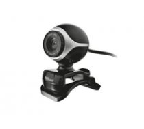 Trust Exis webcam 0.3 MP 640 x 480 pixels USB 2.0 Black ( TR 17003 17003 TRUST 17003 ) web kamera