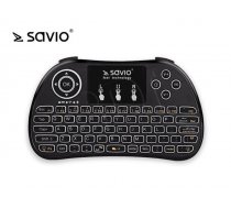 SAVIO KW-02 Wireless keyboard Android TV Box  Smart TV  PS3  XBOX360  PC ( SAVIO KW 02 KW 02 SAVIO KW 02 SAVMKW 02 ) klaviatūra