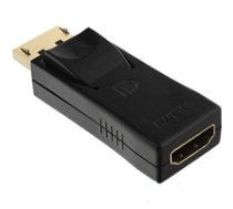 Adapter AV InLine DisplayPort na HDMI Black (17198J) ( 17198J 17198J 17198J )