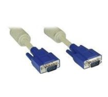 InLine D-Sub (VGA) - D-Sub (VGA) cable 2m white (17719) ( 4043718177196 17719 ) kabelis video  audio