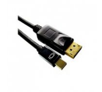 MicroConnect  Mini DP - Displayport 2m M-M 1.2v. Black gold plugs ( DP MMG 180MB DP MMG 180MB DP MMG 180MB ) kabelis video  audio