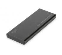 Digitus External SSD Enclosure M2 (NGFF) SATA III to USB 3.0  aluminum  black ( DA 71111 DA 71111 DA 71111 ) cietā diska korpuss