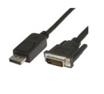 MicroConnect  DisplayPort - DVI 24+1 M-M 5m Black  Dual-Link ( DP DVI MM 500 DP DVI MM 500 DP DVI MM 500 ) kabelis video  audio