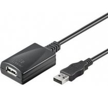Kabel USB Goobay przedluzacz USB 2.0 + wzmacniacz sygnalu  5m (68876) ( 68876 68876 68876 ) USB kabelis