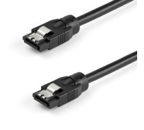 StarTech.com 0.6 m Round SATA Cable - Latching Connectors - 6Gbs SATA Cable - SATA-Kabel - 60 cm 65030883535 ( SATRD60CM SATRD60CM SATRD60CM ) kabelis  vads