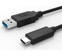 Kabel USB Hama USB 3.1 - USB C  1m  czarny ( 1405799 1405799 ) USB kabelis