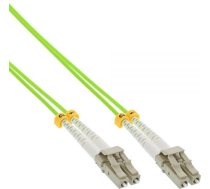 InLine InLine - Patch- Cable - LC Multi- Mode (M) to LC Multi- Mode (M) - 3 0m - glass fiber - 50/125 Micrometer - OM5 - halogen free - gree ( 88543Q Inline_ 88543Q ) tīkla kabelis