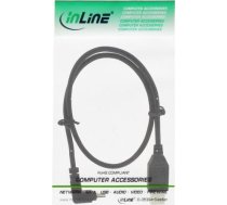 Kabel USB InLine USB A - Mini USB A 0.3m czarny (34103) ( 34103 Inline_ 34103 ) USB kabelis