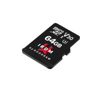 GOODRAM IRDM 64GB microSD UHS-I U3 + adapter ( IR M3AA 0640R12 ) atmiņas karte