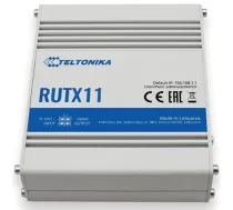 Teltonika RUTX11 wireless router Gigabit Ethernet Dual-band (2.4 GHz / 5 GHz) 3G 4G Grey ( RUTX11000000 ) Rūteris