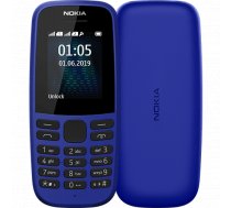 Nokia 105 (2019) Blue ( TA 1174 BLU 105DSTA1174BLUE 16KIGL01A02 16KIGL01A16 3775 3850 ) Mobilais Telefons