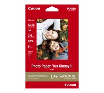 Paper Canon PP201 Photo Paper Plus 270g 13x18cm 20sheets ( 2311B018 ) foto papīrs