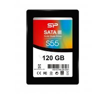 SILICON POWER SSD S55 120GB 2.5" SATAIII 6Gb/s Read Speed: Up to 520MB/s Write Speed: Up to 460MB/s ( SP120GBSS3S55S25 ) SSD disks