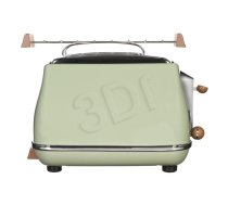 DeLonghi CTOV2103.GR Icona Vintage 2-Scheiben Toaster Grun ( CTOV 2103.GR 19103326 925002588 ) Tosteris