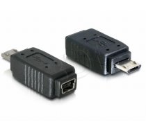 Delock adapter USB mini f- USB micro m +nikiel ( 65063 65063 65063 ) karte