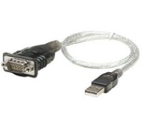 Manhattan  USB to Serial/RS232 Conveter USB/RS-232  M/M  ( 205153 205153 205153 ) USB kabelis