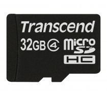 Transcend  MicroSD SDHC 32GB ( TS32GUSDC4 TS32GUSDC4 TS32GUSDC4 ) atmiņas karte