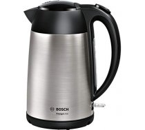 Bosch TWK3P420 electric kettle 1.7 L Black Stainless steel 2400 W ( TWK3P420 TWK3P420 ) Elektriskā Tējkanna