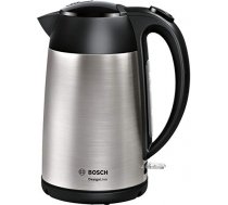 Bosch TWK3P420 electric kettle 1.7 L Black Stainless steel 2400 W ( TWK3P420 241088782 4242005188031 Z040787 ) Elektriskā Tējkanna