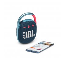 JBL CLIP 4 Portable bluetooth speaker with carabiner  water proof  IPX67  Blue/Pink ( JBLCLIP4BLUP JBLCLIP4BLUP JBLCLIP4BLUP ) pārnēsājamais skaļrunis