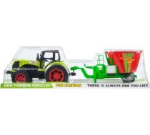 Mega Creative Traktor z akcesoriami 666-131A (5903246453454) ( JOINEDIT20797866 ) Rotaļu auto un modeļi