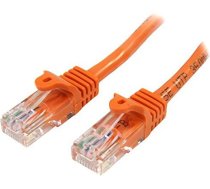 StarTech.com 0 5m Cat5e Ethernet Netzwerkkabel Snagless mit RJ45 - Orange (45... ( 45PAT50CMOR ) kabelis vads