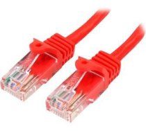StarTech.com 0 5m Cat5e Ethernet Netzwerkkabel Snagless mit RJ45 - Rot (45PAT... ( 45PAT50CMRD ) kabelis vads