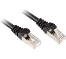 Sharkoon Kabel sieciowy RJ45 Cat.6 SFTP - czarny - 1.5 ( 4044951017805 ) kabelis vads