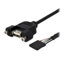 STARTECH PANEL MOUNT USB CABLE . ( USBPNLAFHD1 ) kabelis vads