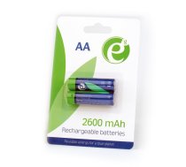 Gembird Rechargeable battery Ni-MH AA 2600mAh/2pcs/blister ( EG BA AA26 01 EG BA AA26 01 EG BA AA26 01 ) Baterija