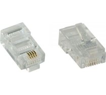 InLine Modularny wtyk 8P4C  RJ45 do zaciskarki  kabel ISDN (73000L) ( 73000L 73000L 73000L ) tīkla kabelis