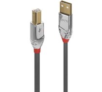 Lindy USB 2.0 Kabel Typ A/B Cromo Line M/M 7.5m ( 36645 36645 36645 ) USB kabelis