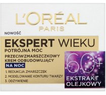 L'Oreal Paris Ekspert Wieku 60+ Krem odbudowujacy na noc 50ml 0281259 (3600522618140) ( JOINEDIT17284292 ) kosmētika ķermenim