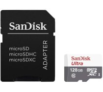 Sandisk Ultra microSDXC 128GB + Adapter ( SDSQUNR 128G GN6TA SDSQUNR 128G GN6TA SDSQUNR 128G GN6TA ) atmiņas karte