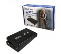 Logilink 3.5 SATA  drive case  USB 2.0  black  Aluminium ( UA0082 UA0082 UA0082 ) piederumi cietajiem diskiem HDD