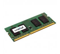 Crucial 4GB 204-pin SODIMM DDR3 PC3-12800  CL=11  Unbuffered ( CT51264BF160BJ CT51264BF160BJ CT51264BF160BJ ) operatīvā atmiņa