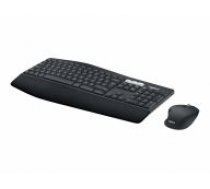 MK850 RF Wireless + Bluetooth QWERTY UK Englisch Schwarz (920-008224) ( 920 008224 ) klaviatūra