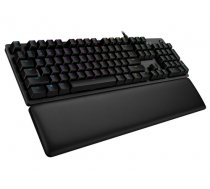 LOGITECH Logitech G513 CARBON LIGHTSYNC RGB Mechanical Gaming Keyboard  GX Brown - CARBON - PAN - USB - NORDIC - TACTILE ( 920 009327 920 009327 920 009327 ) klaviatūra