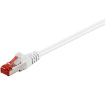 MicroConnect F/UTP CAT6 0.5m White PVC Outer Shield : Foil screening ( B FTP6005W ) tīkla kabelis