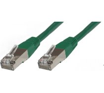 MicroConnect S/FTP CAT6 0.15m Green LSZH PiMF (Pairs in metal foil) ( SSTP60015G ) tīkla kabelis