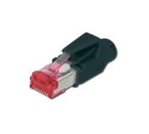 ASSMANN DIGITUS CAT6 MOD RJ45PLUG HIROS TM21 8P8C SHIELDED F ROUND CABLE ( A MO6 8/8 HRS ) kabelis vads