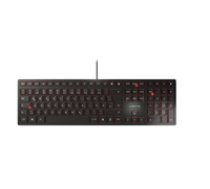 CHERRY KC 6000 Slim USB QWERTY UK Englisch Schwarz (JK-1600GB-2) ( JK 1600GB 2 ) klaviatūra