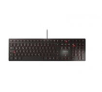 CHERRY KC 6000 Slim USB QWERTZ Deutsch Schwarz (JK-1600DE-2) ( JK 1600DE 2 JK1600DE2 ) klaviatūra