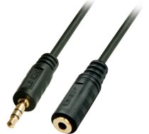 Lindy Audiokabel Stereo 3.5mm/3.5mm M/F 3m ( 35653 ) kabelis video audio