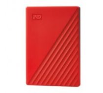 Western Digital My Passport 4TB red HDD USB 3.0 ( WDBPKJ0040BRD WESN 0718037870236 ) Ārējais cietais disks