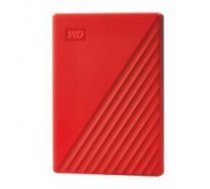 WD My Passport 2.5'' 2TB USB 3.2 Red ( WDBYVG0020BRD WESN WDBYVG0020BRD WESN WDBYVG0020BRD WESN ) Ārējais cietais disks